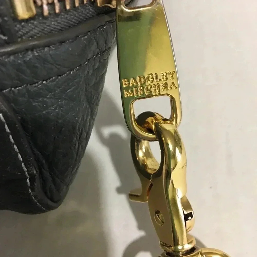 Badgley mischka leather crossbody handbag - Picture 8 of 8